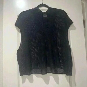 Mesh hoodie from Zara